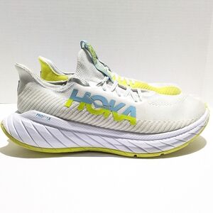 Hoka One One HOKA Men's Carbon X3 Running Shoes Size 14D Sail Evening Primrose